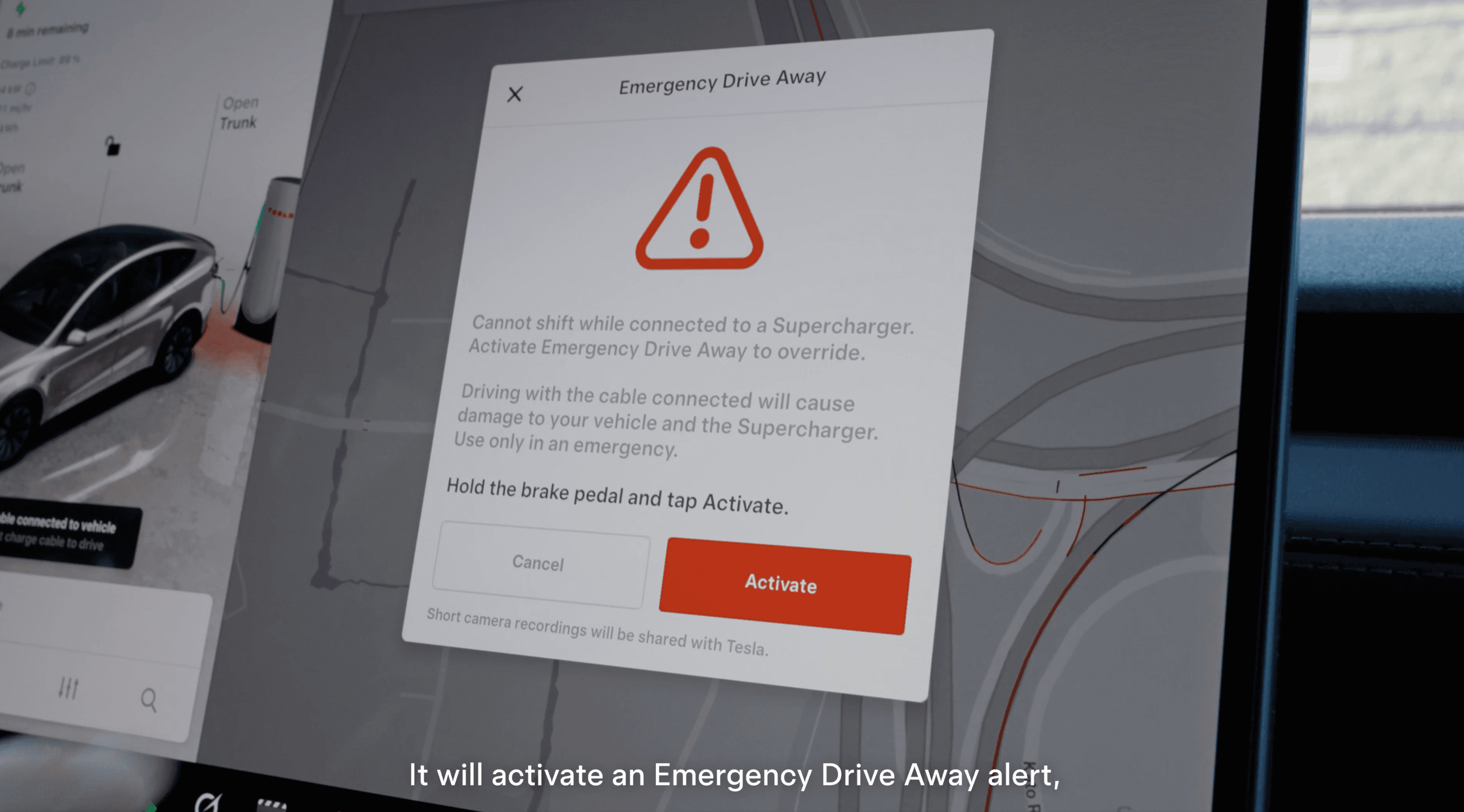Tesla's New 'Emergency Drive Away' Lets You Leave a Supercharger Still Plugged In — But It Will Damage Your Car