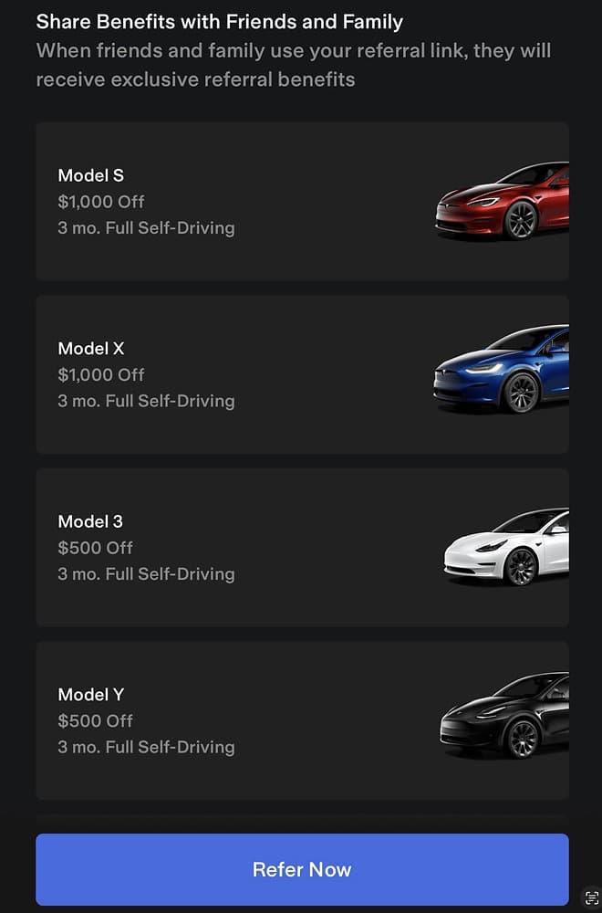 Tesla Updates Its Referral Program in the US, Offering Increased Incentives