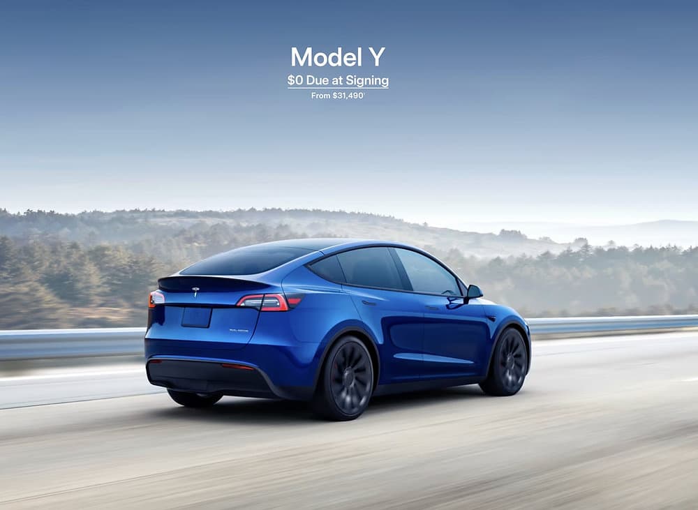 Tesla Launches $0 Down & 1.99% APR Financing for Model 3 and Model Y – Limited Time Offer!