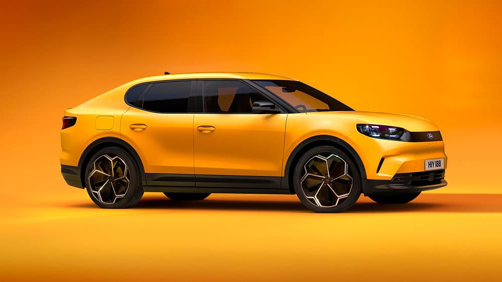 The Iconic Ford Capri Returns as a Modern Electric Hatchback