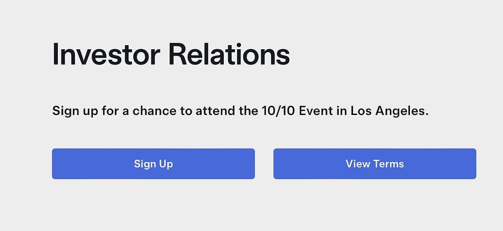 Tesla Announces Robotaxi Unveiling Event in Los Angeles on October 10th